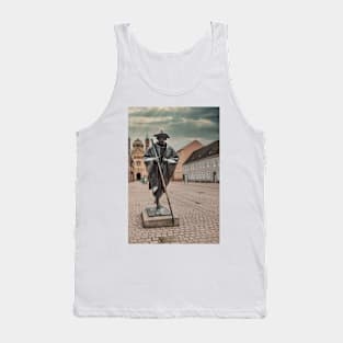 Statue of a Pilgrim to Santiago De Compostela, Speyer, Germany Tank Top